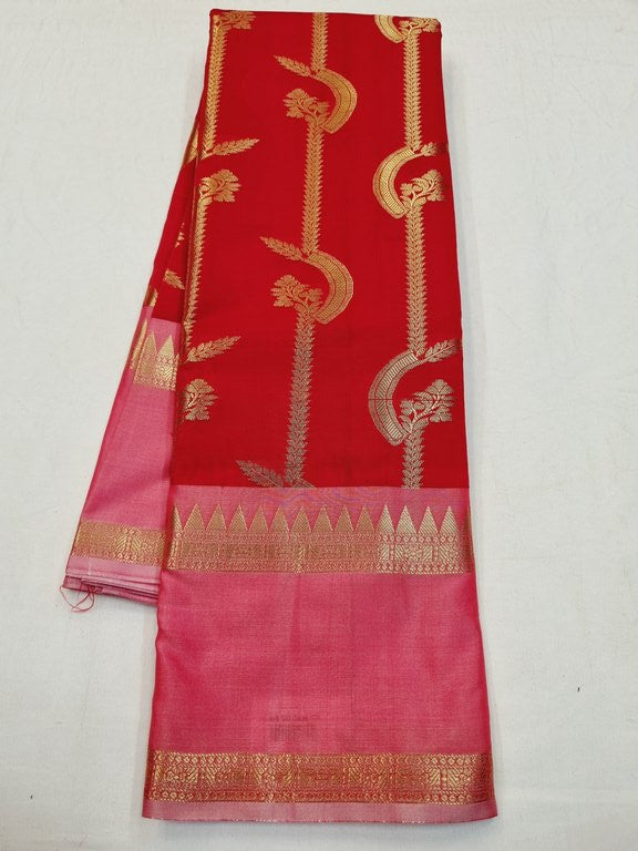 Kanchipuram Blended Fancy Silk Saree 382