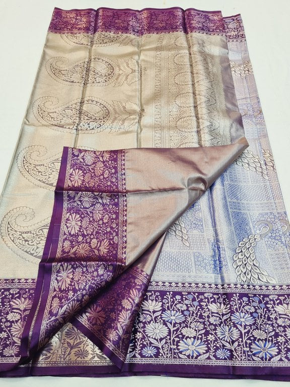 Kanchipuram Blended Tissue Silk Sarees 031