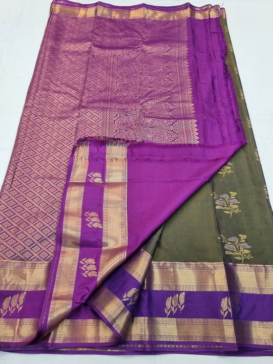 Kanchipuram Semi Fancy Silk Sarees 179