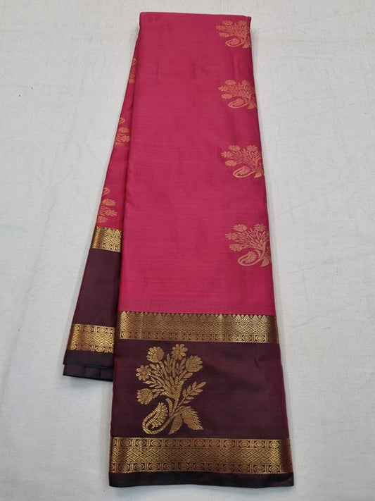 Kanchipuram Blended Fancy Silk Sarees 180