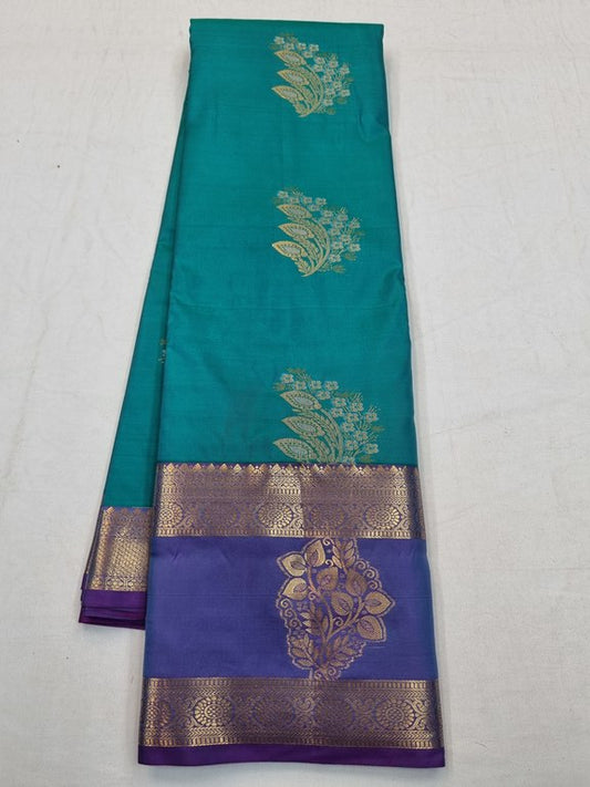 Kanchipuram Blended Fancy Silk Sarees 181
