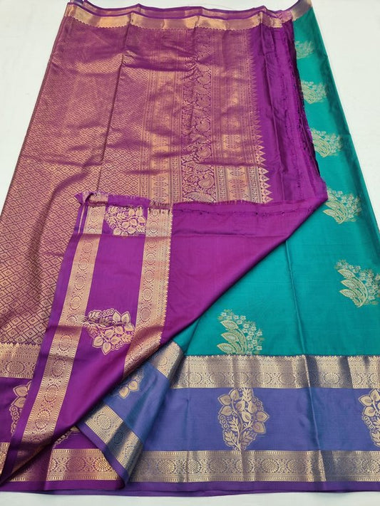 Kanchipuram Blended Fancy Silk Sarees 181