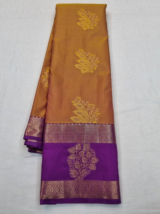 Kanchipuram Blended Fancy Silk Sarees 182