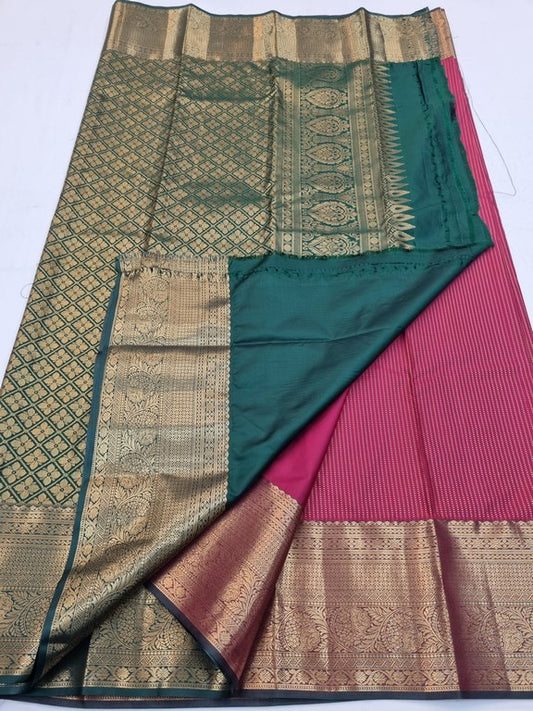 Kanchipuram Blended Bridal Silk Sarees 183