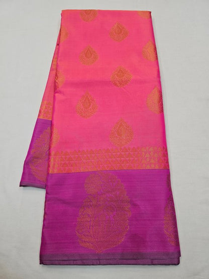 Kanchipuram Blended Fancy Soft Silk Saree 389 – Kanchipuram Lakshaya Silks