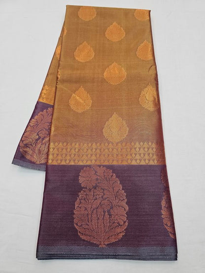 Kanchipuram Blended Fancy Soft Silk Saree 395 – Kanchipuram Lakshaya Silks