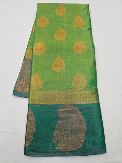 Kanchipuram Blended Fancy Soft Silk Saree 396 – Kanchipuram Lakshaya Silks