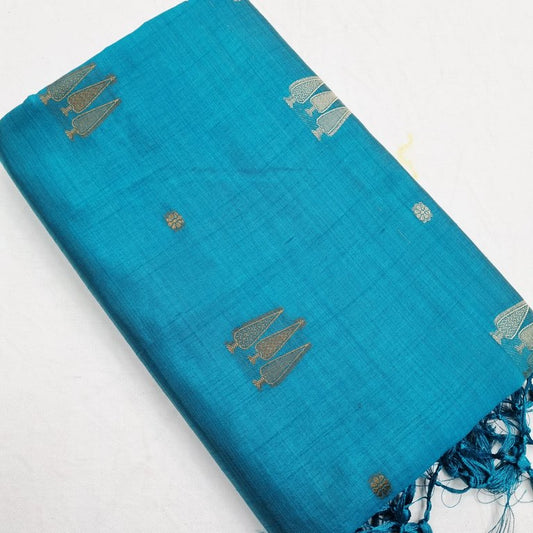 Kanchipuram Blended Fancy Taser Silk Saree 405