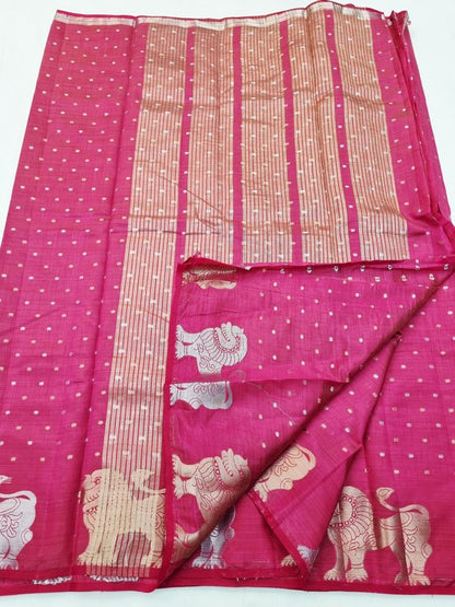 Kanchipuram Blended Fancy Taser Silk Saree 421 – Kanchipuram Lakshaya Silks