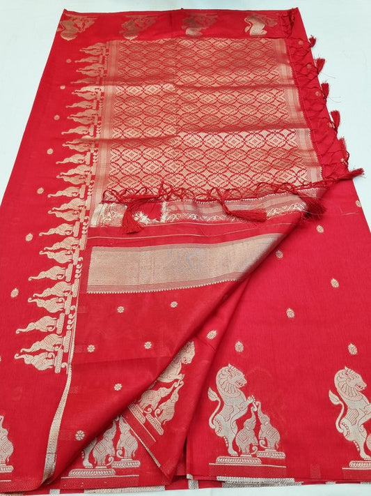 Kanchipuram Blended Fancy Taser Silk Saree 430