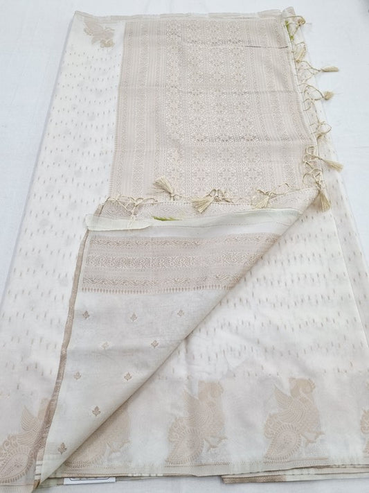 Kanchipuram Blended Fancy Taser Silk Saree 438