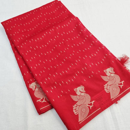 Kanchipuram Blended Fancy Taser Silk Saree 443 – Kanchipuram Lakshaya Silks