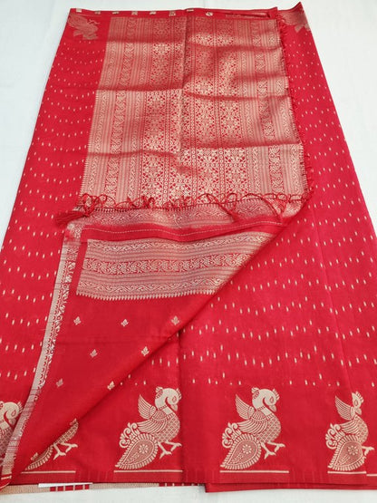 Kanchipuram Blended Fancy Taser Silk Saree 443 – Kanchipuram Lakshaya Silks