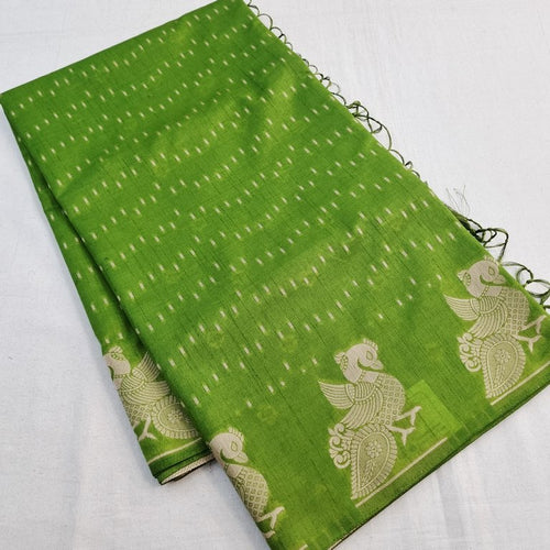 Kanchipuram Blended Fancy Taser Silk Saree 444 – Kanchipuram Lakshaya Silks