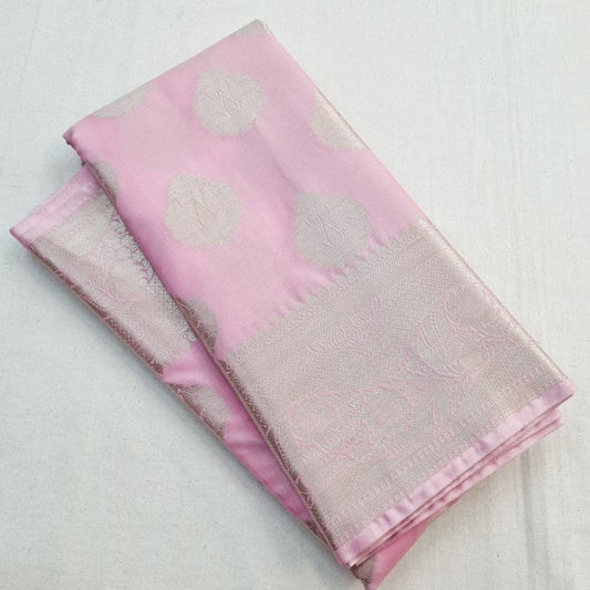 Kanchipuram Blended Fancy Silk Saree 455