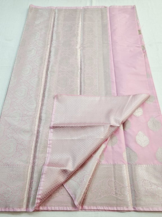 Kanchipuram Blended Fancy Silk Saree 455