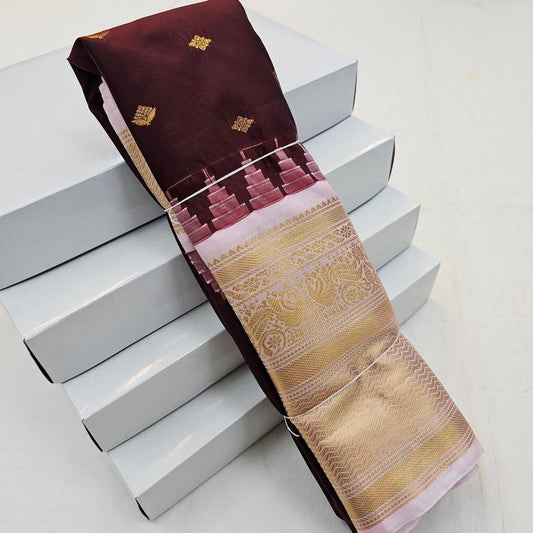 Trending  Gadwal Korvai Fancy Sarees 210