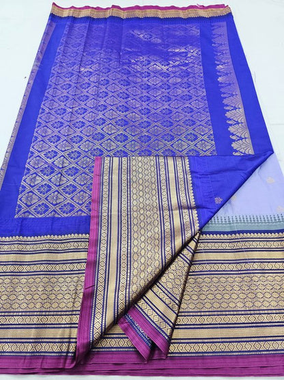 Trending  Gadwal Korvai Fancy Sarees 221 – Kanchipuram Lakshaya Silks