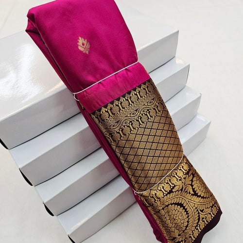 Kanchipuram Blended Semi Gadwal Silk Sarees 311 – Kanchipuram Lakshaya Silks