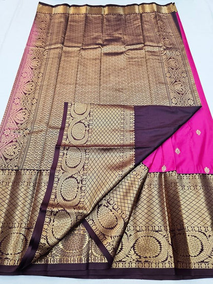 Kanchipuram Blended Semi Gadwal Silk Sarees 311 – Kanchipuram Lakshaya Silks