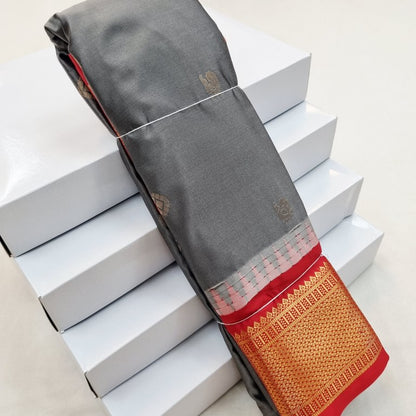 Kanchipuram Blended Semi Gadwal Silk Sarees 343 – Kanchipuram Lakshaya Silks