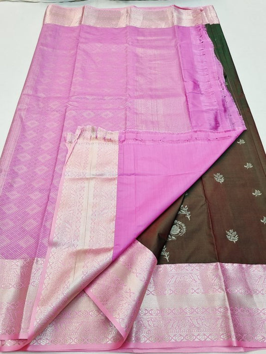 Elegant Blended Fancy Silk Sarees 173
