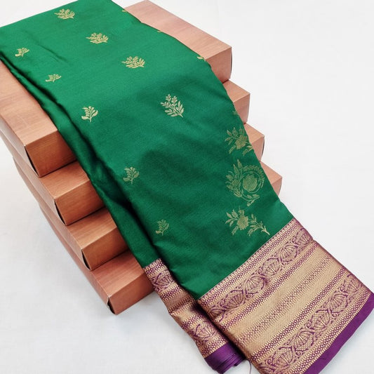 Elegant Blended Fancy Silk Sarees 174