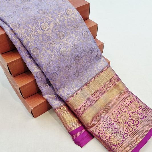 Kanchipuram Blended Bridal Silk Sarees 227