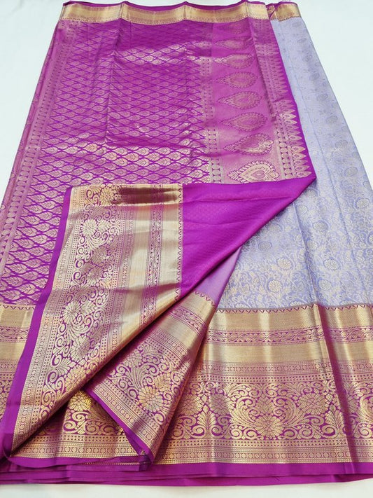 Kanchipuram Blended Bridal Silk Sarees 227