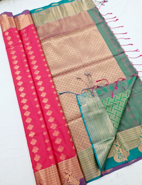 Kanchi Blended Semi Soft Silk Saree 636