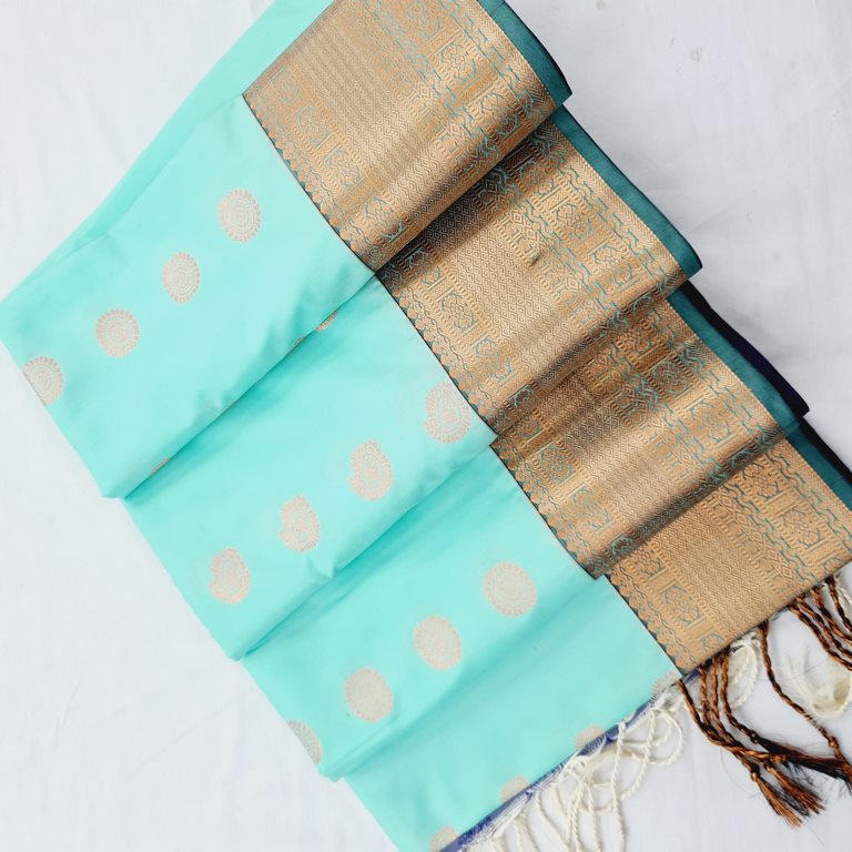 Kanchi Blended Semi Soft Silk Saree 638