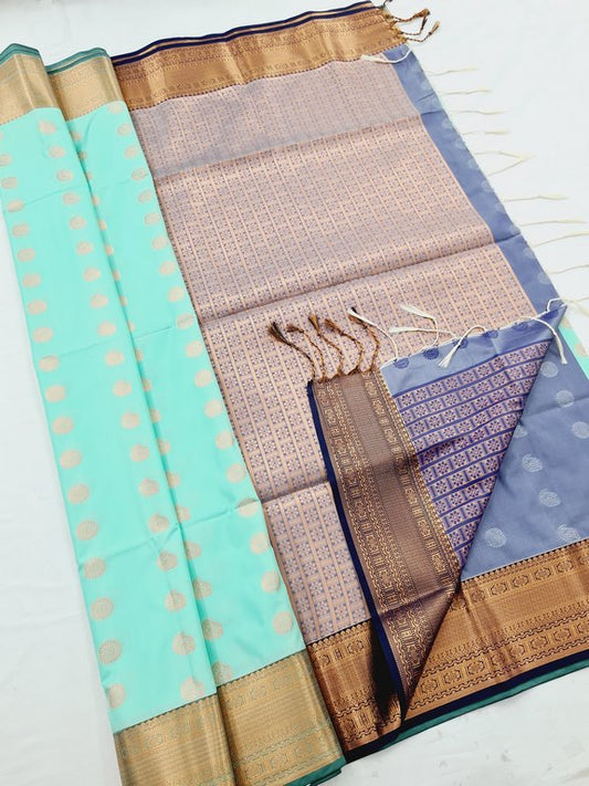 Kanchi Blended Semi Soft Silk Saree 638