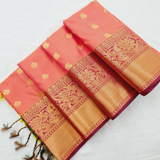 Kanchi Blended Semi Soft Silk Saree 639