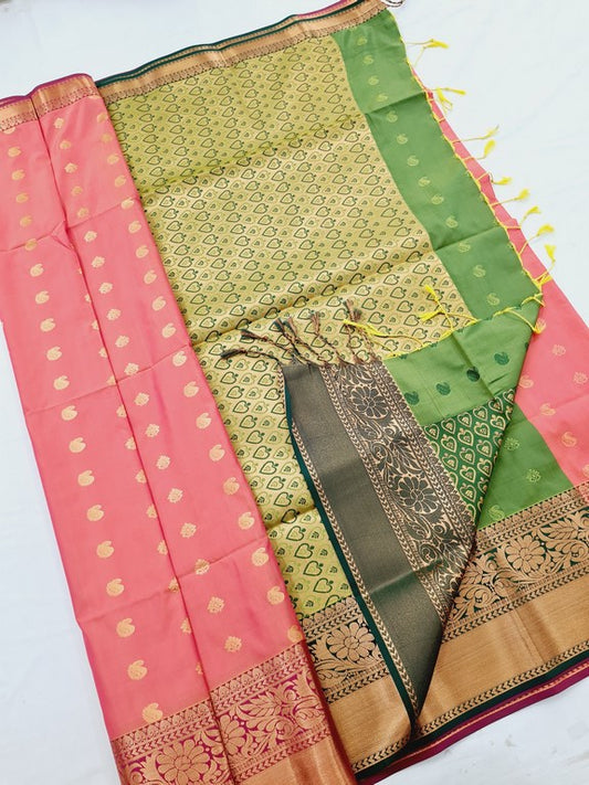 Kanchi Blended Semi Soft Silk Saree 639