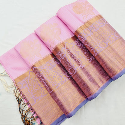 Kanchi Blended Semi Soft Silk Saree 644 – Kanchipuram Lakshaya Silks