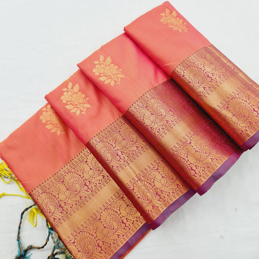 Kanchi Blended Semi Soft Silk Saree 645