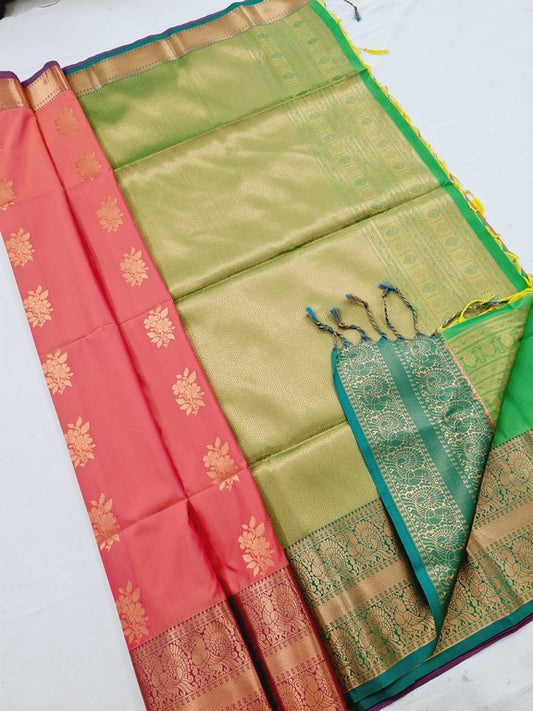 Kanchi Blended Semi Soft Silk Saree 645