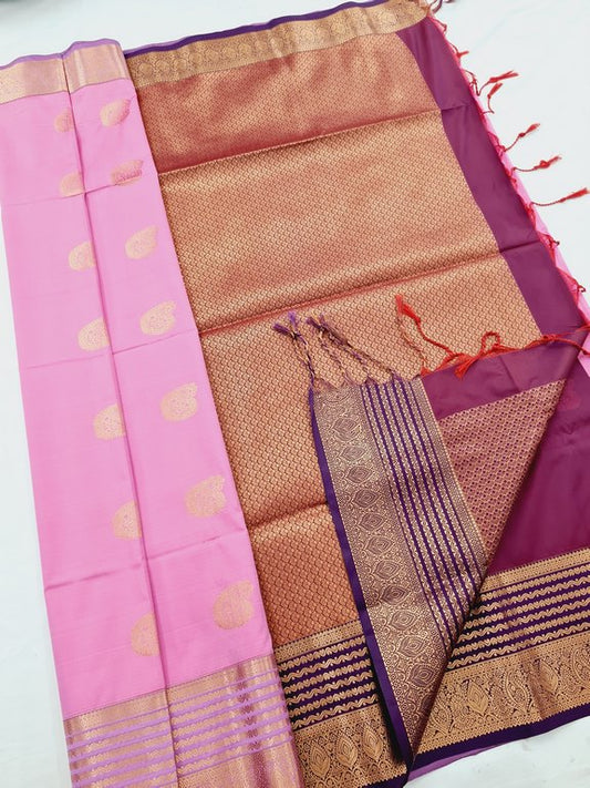 Kanchi Blended Semi Soft Silk Saree 646