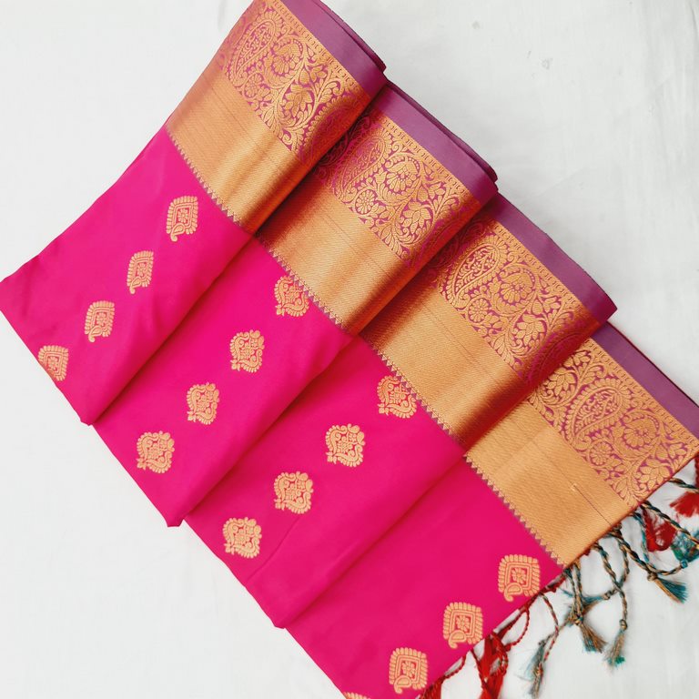 Kanchi Blended Semi Soft Silk Saree 651