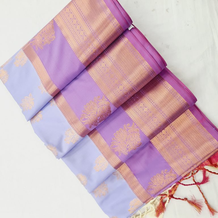 Kanchi Blended Semi Soft Silk Saree 654