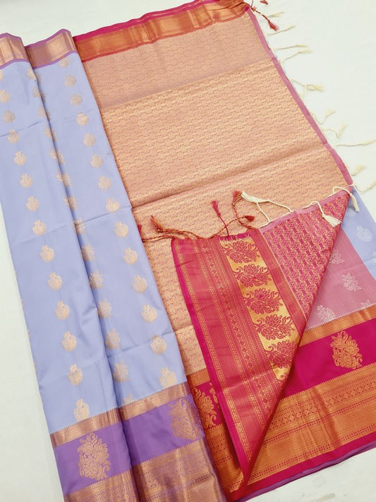 Kanchi Blended Semi Soft Silk Saree 654