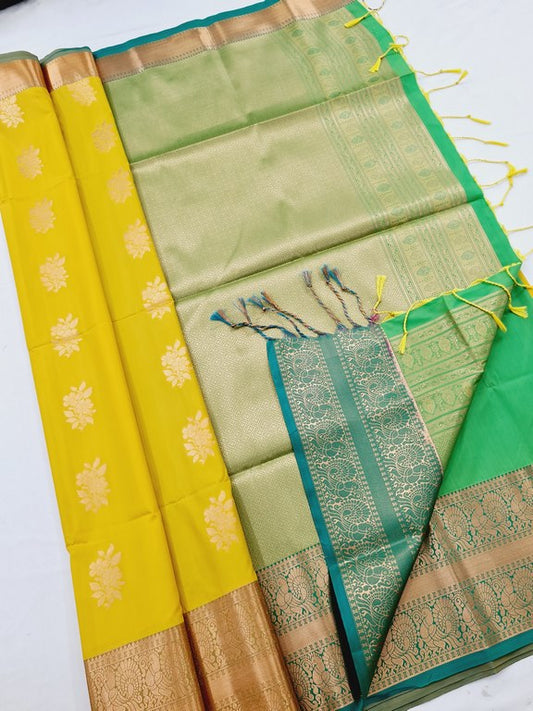 Kanchi Blended Semi Soft Silk Saree 656