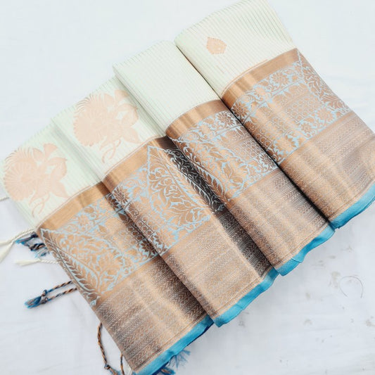 Kanchi Blended Semi Soft Silk Saree 658