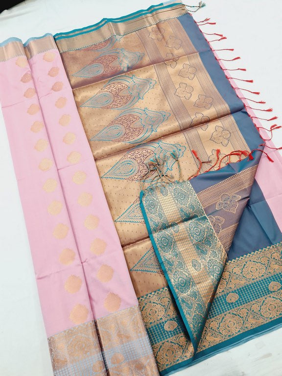 Kanchi Blended Semi Soft Silk Saree 661
