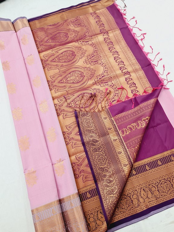 Kanchi Blended Semi Soft Silk Saree 664