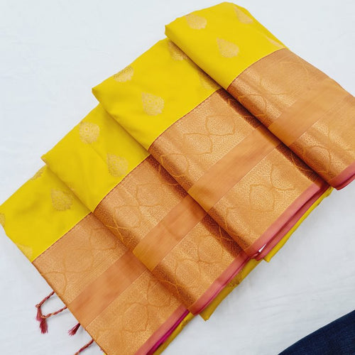 Kanchi Blended Semi Soft Silk Saree 665 – Kanchipuram Lakshaya Silks