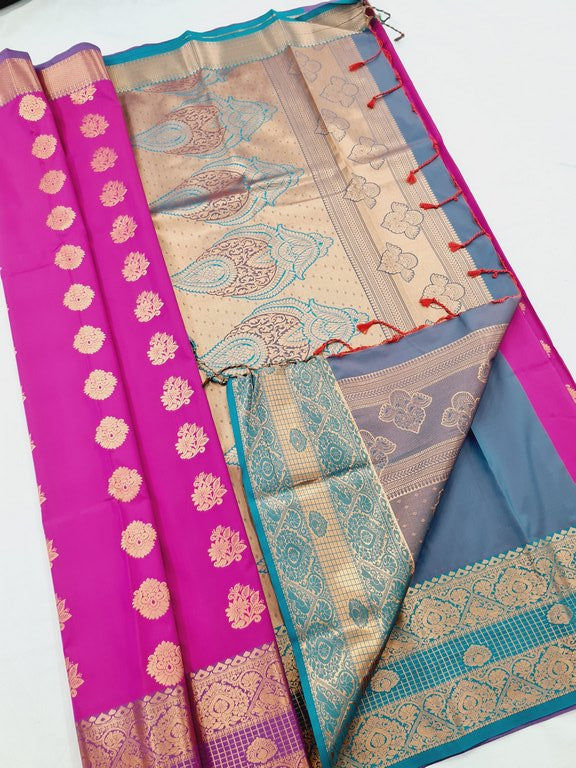 Kanchi Blended Semi Soft Silk Saree 667