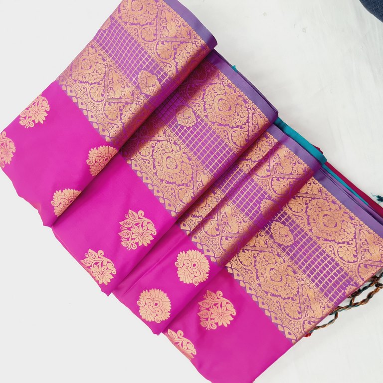 Kanchi Blended Semi Soft Silk Saree 667
