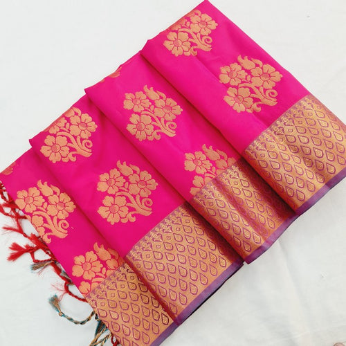 Kanchi Blended Trendy Soft Silk Saree 765 – Kanchipuram Lakshaya Silks