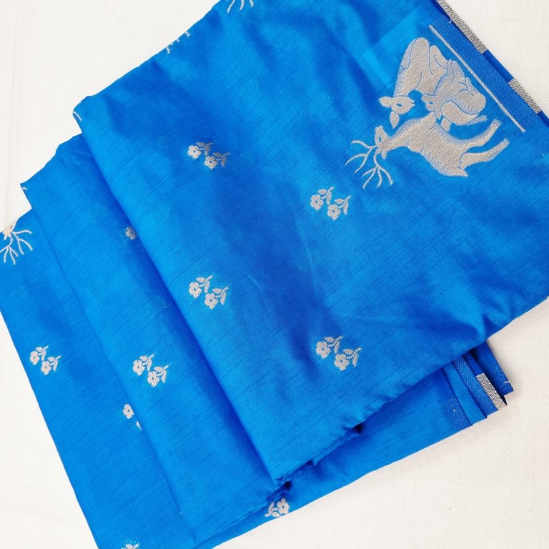 Kanchipuram Blended Trendy Tussar Silk Saree 464